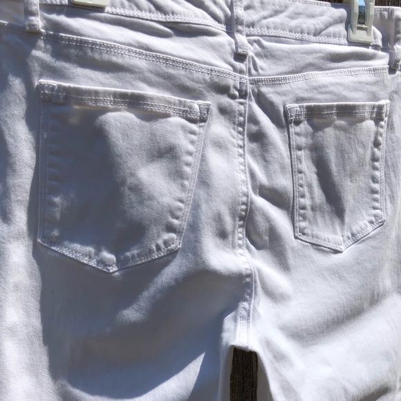 Great Northwest Indigo white crop pants size 10 - Picture 14 of 16